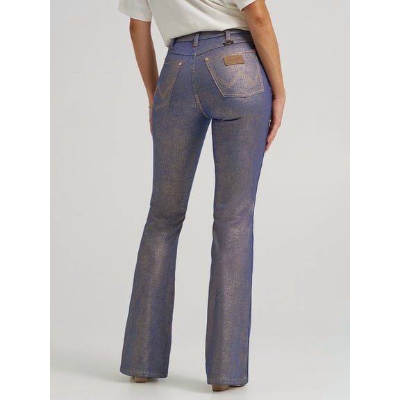 Wrangler Lainey Wilson Glitter Flare - Ladies Jeans  - 112373925