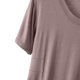 thumbnail image 5 of Fiudx Ofertas Flash Artículos En Oferta Camiseta de Manga Corta de Color Sólido Suelta Informal de Moda para Mujer Top de Manga Corta, 5 of 5