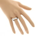 thumbnail image 3 of Matching 14k His and Hers Wedding Diamond Band Comfort Fit Set (White Gold Size 9.5), 3 of 3