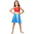 thumbnail image 4 of DC Comics Little Girls Wonder Woman Costume Pajama Nightgown, 4 of 7