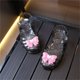 thumbnail image 5 of Sandalias de Niños Sandalias de Goma de Gelatina de Verano para Niños Y Niñas Zapatos de Playa Transparentes de la Princesa, 5 of 6
