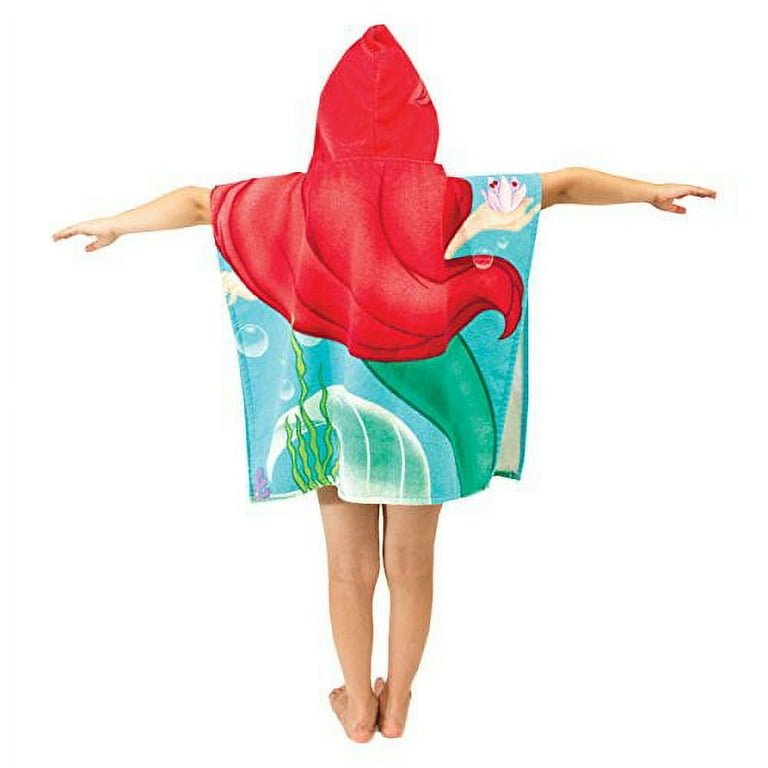 Disney Little Mermaid Ariel Kids Cotton Hooded Beach Towel Walmart