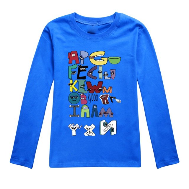 Sudadera con estampado de alfabeto lol para niños, sudadera de manga larga para niños y niñas, sudadera con capucha para niños pequeños + sombrero para el sol, regalo de Navidad de dibujos animados AZ zhangyuxiang LED