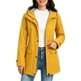 thumbnail image 3 of WRKEKC Windbreaker Jackets for Women Waterproof Sun Protection Long Sleeve Zip Up Hooded Outdoor Sports Coat, 3 of 8