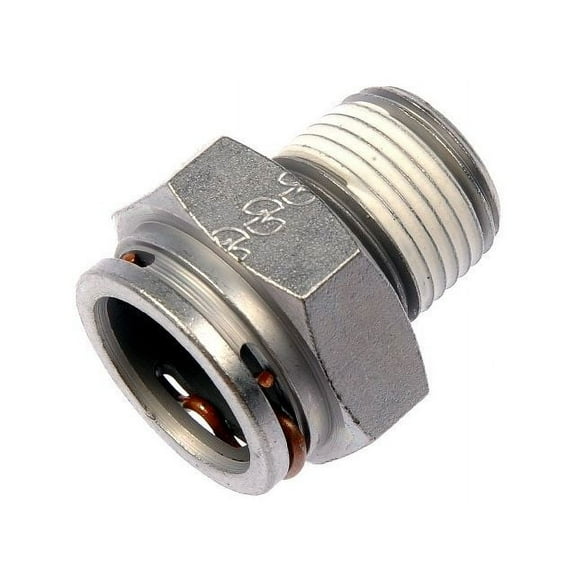 Auto Trans Oil Cooler Line Connector - Compatible with 1994 - 1999 Chevy K1500 1995 1996 1997 1998
