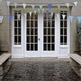 thumbnail image 3 of 40ft Fabric Bunting Banner Blue Floral Vintage Bunting Banner Reusable Cotton Pennant Garland Ribbon, 3 of 3