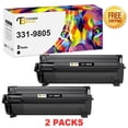 thumbnail image 1 of Toner Bank Cartouche de Toner Compatible de Remplacement pour Dell 331-9805 Haute Capacité (Noir, Lot de 2), 1 of 8