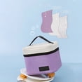 thumbnail image 4 of Insulating Lunch Bag With Waterproof Double Layer For Bento Milk Bottle And Meal Boxes Cooler Bag, 4 of 7