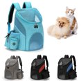 thumbnail image 1 of SPRING PARK Portable Pet Dog Carrier Puppy Backpack Breathable Foldable Mesh Travel Carrying Bag Shoulder Bag, 1 of 7