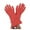Red, variant on Anti-electricity Protect Rubber Gloves Professional High Voltage Electrical Insulating Gloves Electrician Safety Work Glove ,Flexible and Comfortable