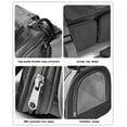 thumbnail image 4 of Pet Carrier for Dogs Cats Handbag Shoulder Bag Large Space Breathable and Comfortable Oxford Cloth for Shopping(Gray), 4 of 8