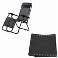 thumbnail image 3 of Housse de Remplacement pour Fauteuil Inclinable Pliant en Maille pour Extérieur, 3 of 5