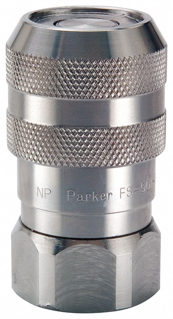 Parker Quick Connect,Socket,1/2",1/2"14 FS5018FPE5