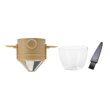 

CHAMAIR Foldable Coffee Filter Environment-friendly Coffee Maker (Filter Cup Brush)