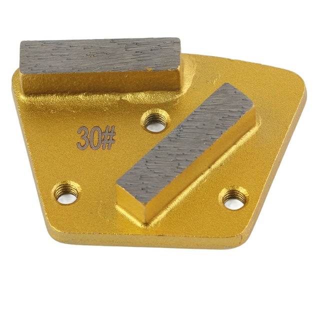 Trapezoid Grinding Trapezoid Grinder Trapezoid Concrete Grinding Disc Pad For Grinder Grit 303 Holes 2 Straight Teeth
