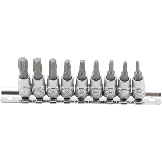 Juego de DADOS 1/4 Torx T10 - T50 9 PZ BGS 2164