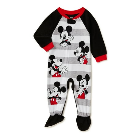 

Mickey Mouse Baby and Toddler Boys Blanket Sleeper Sizes 12M-5T