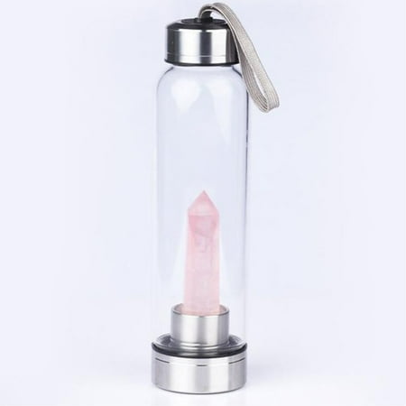 

Pure Essence Natural Stone Infused Water In Glass Bottle