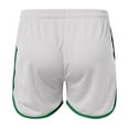 thumbnail image 4 of Sngxgn Men's Casual Shorts Drawstring Summer Beach Stretch Waist Gym Shorts(White,XL), 4 of 6