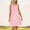 Pink, variant on Girls Swim Coverups Sleeveless Tank Halter Dresses Quick Dry Swimming Dress Girls Swimwear Cover-Ups 9-10 Years