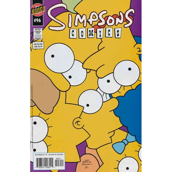 Simpsons Comics #96 VF ; Bongo Comic Book