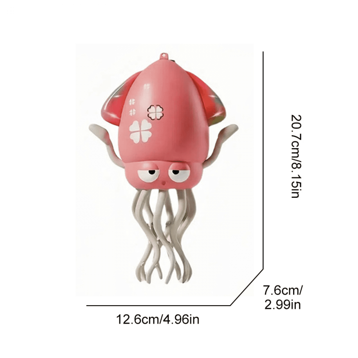 Dancing Octopus Baby Toy Electric Octopus Robot Automatic Obstacle Avoidance Octopus with LED&Music, Toys Gifts for Kids