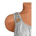 thumbnail image 2 of Uhndy Women's Tank Sleeveless Causal Loose Plus Size Tops Gray 3XL, 2 of 3