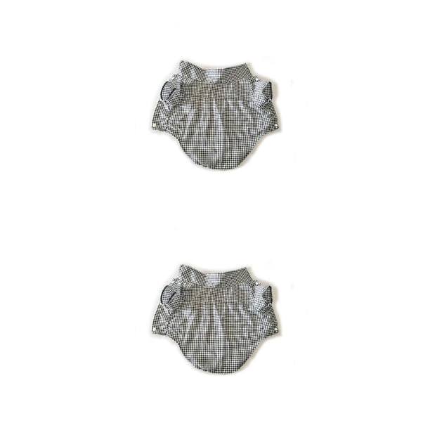 Billuyoard Camisa fina exquisita de varios tamaños para cachorros, ropa a cuadros, regalo dulce, suministros para mascotas, tela sin hebillas, Type6 NO6
