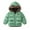 Green, variant on Toddler Baby Girls Boys Jackets Coats Hooded Thicken Fleece Warm Coat Plush Winter Hoodie Outwear for 1-6Y