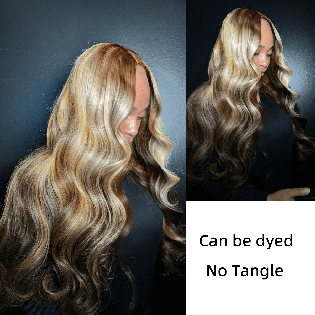 ASHINE 20 22 24 inch 613 Blonde Bundles Straight Body Wave 12A 100% Brazilian Virgin Human Hair for Women 3 pcs Bundles