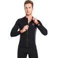 thumbnail image 5 of 3MM Neoprene Split Men Jackets Wetsuit Swim Snorkeling Surf Diving Suit, 5 of 12