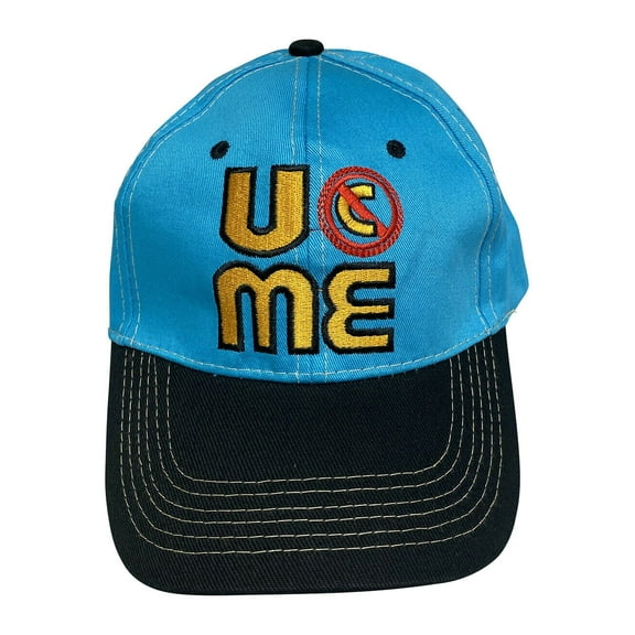 John Cena Blue Throwback U Can't See Me Baseball Cap Hat New