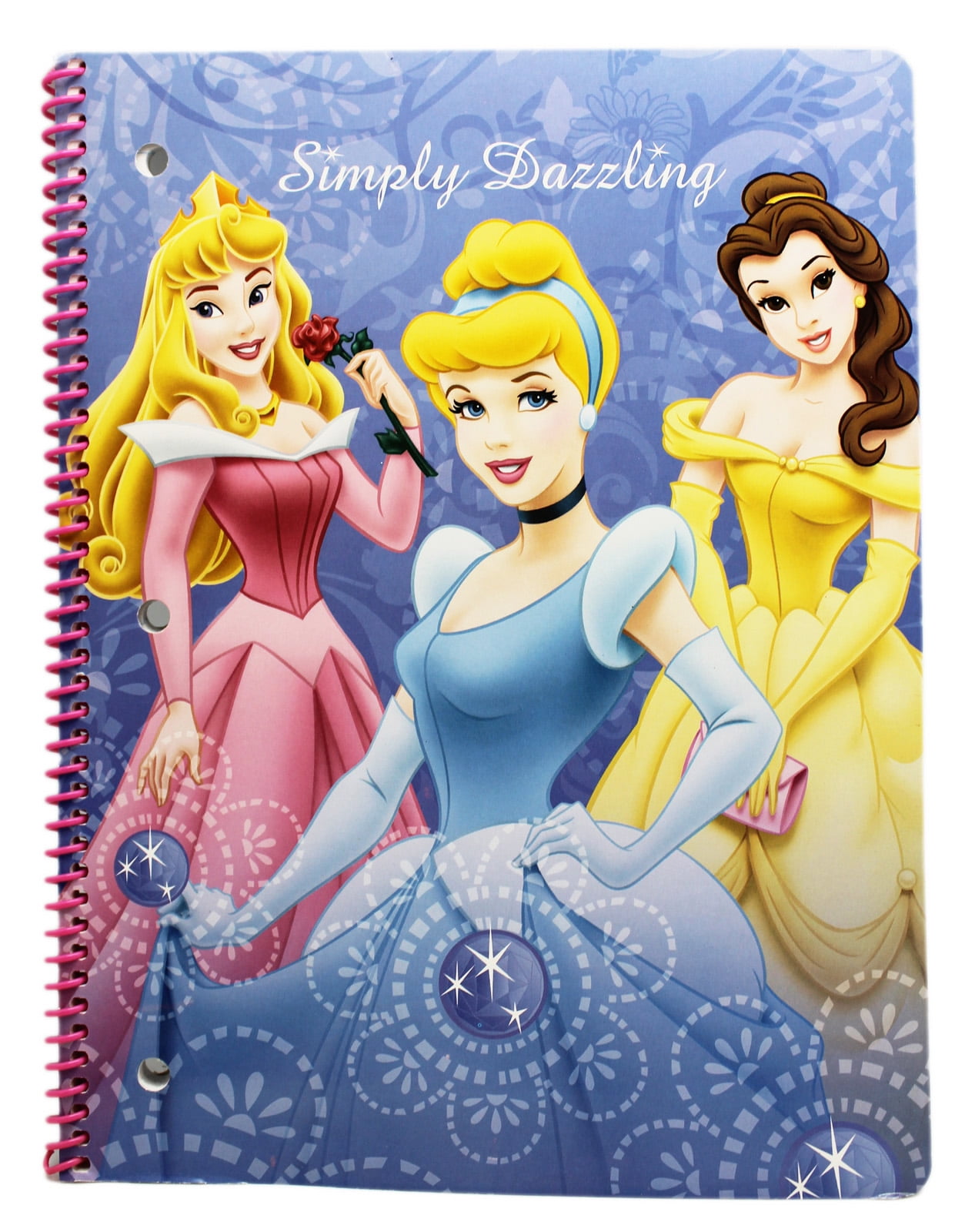 Disney Princess Simply Dazzling Kids Spiral Notebook (50 Sheets