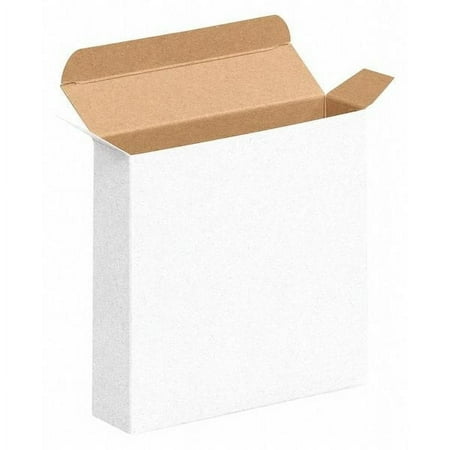 Partners Brand Cartons,Reverse Tuck,4x1 5/8x4",PK500 RTC38W