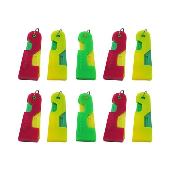10 Pcs Automatic Threading Aid Needle Threader, Threaders for Hand Sewing DIY Embroidery Craft