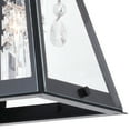 thumbnail image 2 of Luxury Pendant Light - Black Lantern with Clear Glass Shade - Modern Kitchen Island Lighting, 2 of 4