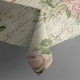 thumbnail image 4 of Pioneer Flower Rectangle Tablecloth 60"x84",Waterproof Polyester Rectangle Table Cloth, Wipeable Spillproof Polyester Tablecloth for Dining, Camping, Indoor and Outdoor, 4 of 5