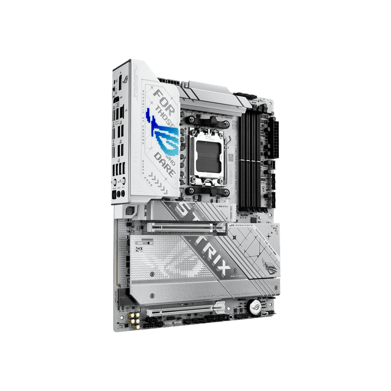 X870 Motherboard White Asus Rog Motherboard Asus Rog Strix White