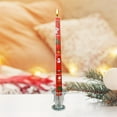 thumbnail image 5 of Christmas Candle, Long Taper Candle, 9.84 Inch Red Green White Blue Pink Wax Candlelight Dinner Decoration, Wedding Table Centerpiece, Festive Banquet Romantic Atmosphere, 5 of 7