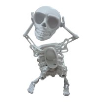 Halloween Dancing Skeleton Man Toys Clockwork Fun Little Toy Ornaments Fun Tabletop Decoration for Parties Gifting Halloween Celebrations