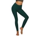 thumbnail image 4 of FANNYC Women'S Yoga Pants Long High Waist Sports Compression Leggings Elastic Waistband External Wear Sweatpants Tummy Control Gym Workout Activewear, 4 of 5