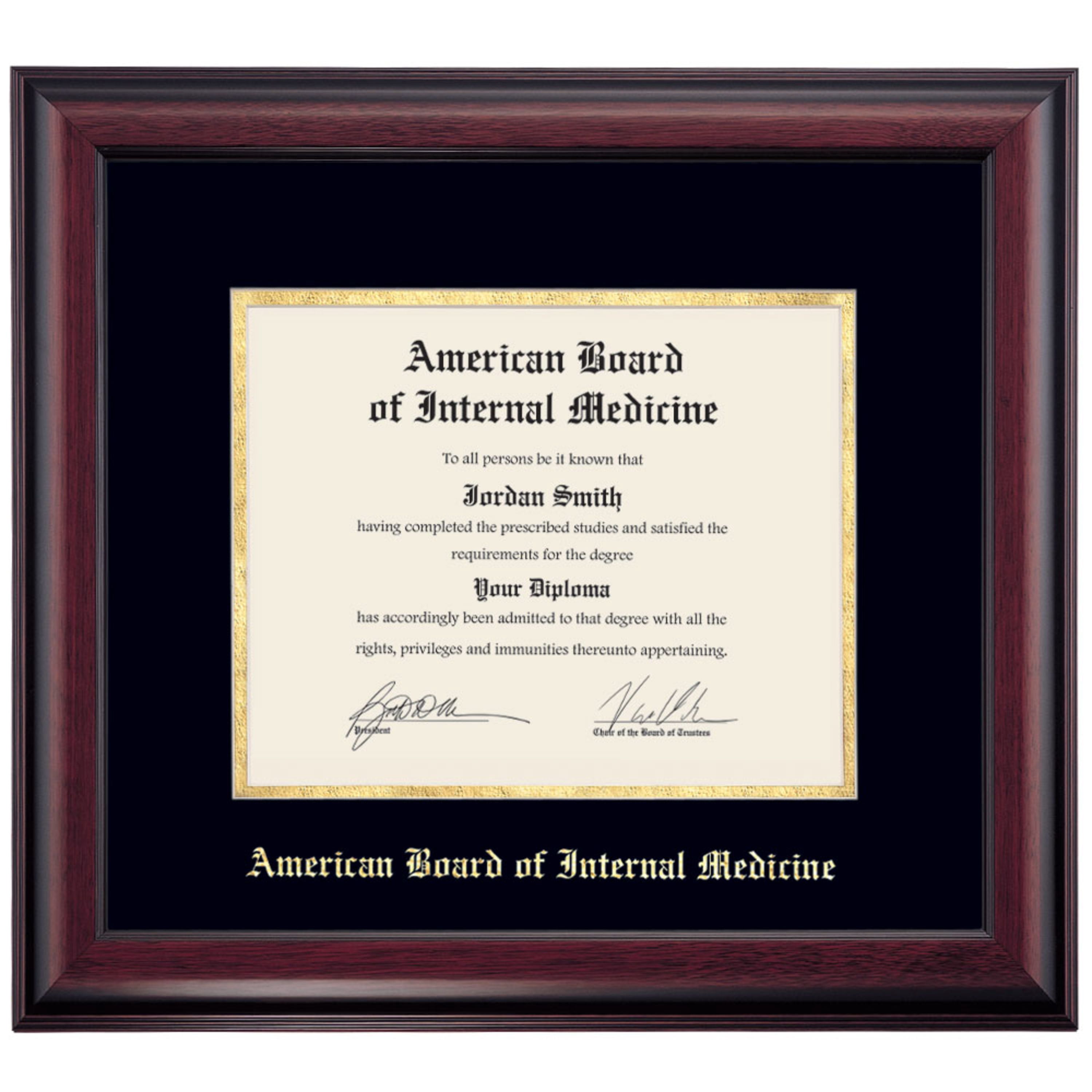 Doctor Of Medicine Diploma Frame