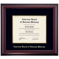 thumbnail image 1 of OCM Diploma Frame for American Board of Internal MedicineDocuments, 16" x 18" Frame, Black/Gold Mat, 1 of 1