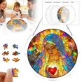 thumbnail image 1 of Tong Summer Acrylic Puzzle Window 20cm (7.4 Inches) Perfect As A Summer Window And Home Décor. Product Features:, 1 of 4