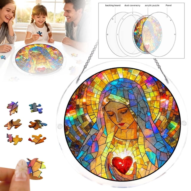Tong Summer Acrylic Puzzle Window 20cm (7.4 Inches) Perfect As A Summer Window And Home Décor. Product Features: