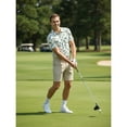 thumbnail image 5 of Birdie Bound Men's and Big and Tall Men's Novelty Print Polo Shirt, Sizes XS-4XLT, 5 of 6
