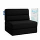 thumbnail image 1 of Sofá Cama Individual Sky Care 3 en 1 Color Negro, 1 of 8