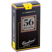Vandoren Bb Clarinet 56 Rue Lepic Reeds Strength #4; Box of 10