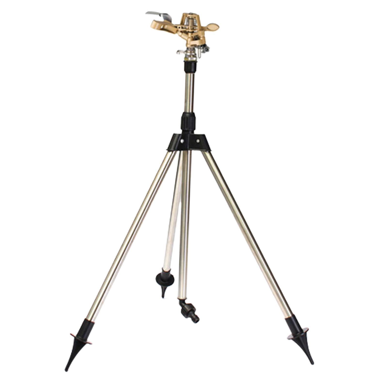Tripod Sprinkler Large Area Coverage Lawn Sprinkler for Garden Yard Backyard Style A
