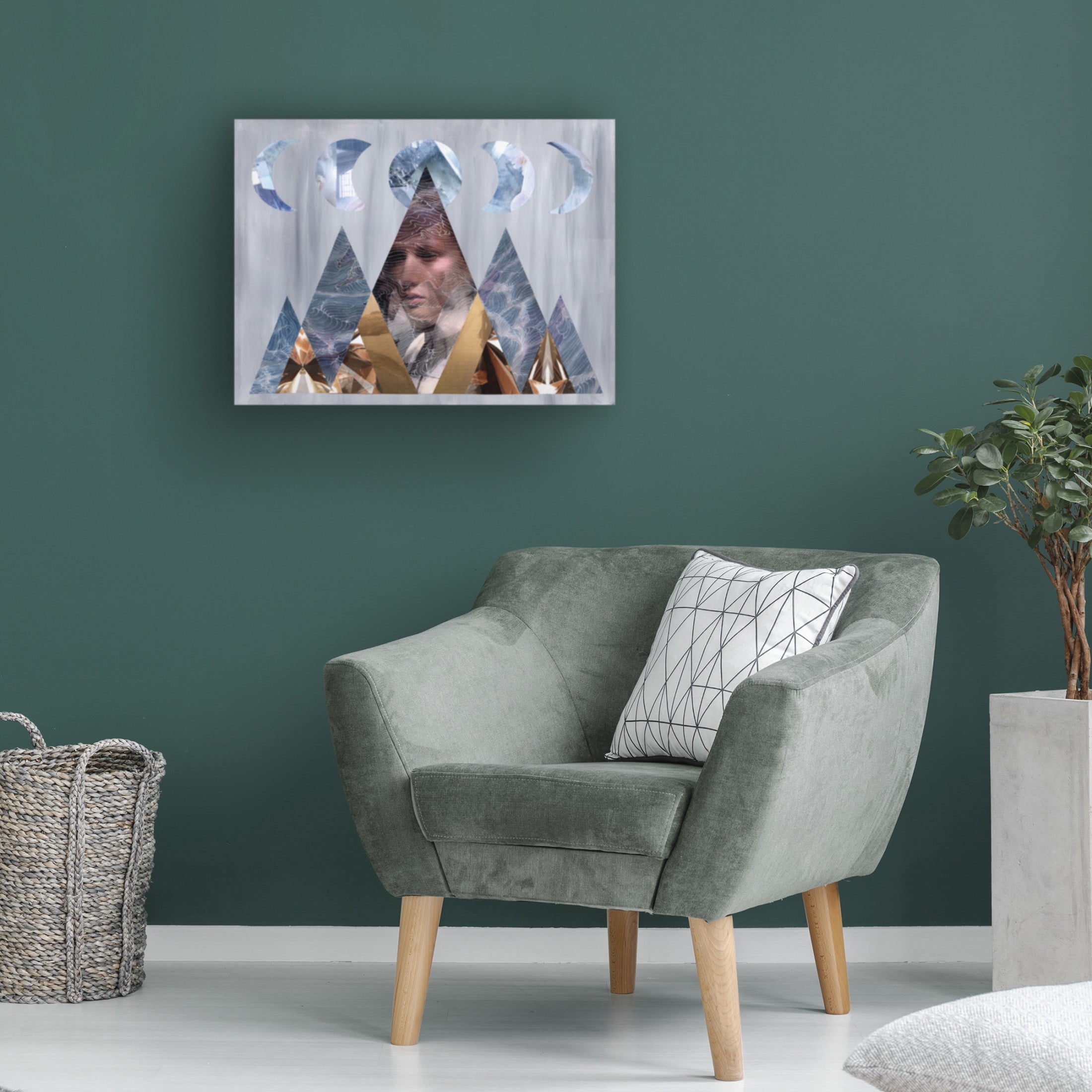 Canvas Wall Art - Artpoptart 'Healing 2' Wall Art for Living Room, Bedroom, or Office Décor by Trademark Fine Art - 32 x 24 Inches